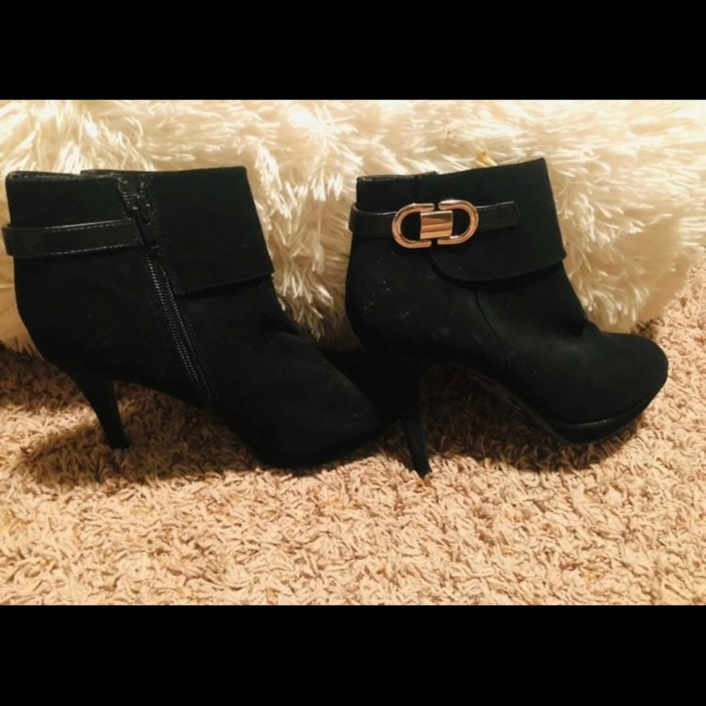 Black booties